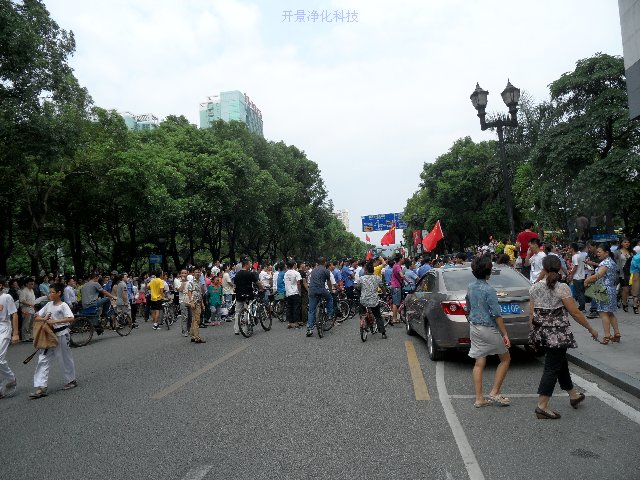 长安镇的爱国青年,反日游行-空调清洗-风管清洗-通风管道清洗